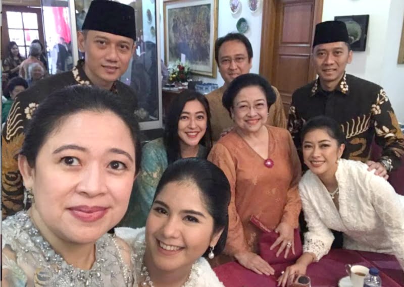 Puan Unggah Momen Hangat AHY Dan Ibas Saat Lebaran Ke Kediaman Megawati ...