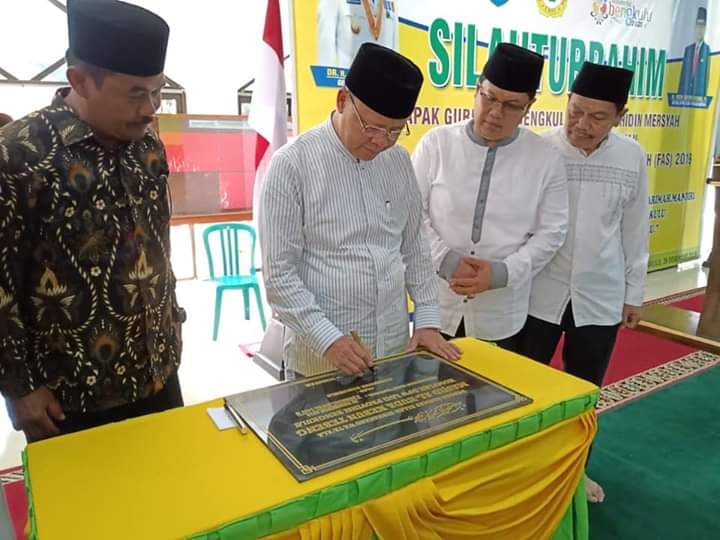 Masjid Al-Huda LDII Diresmikan Gubernur Bengkulu