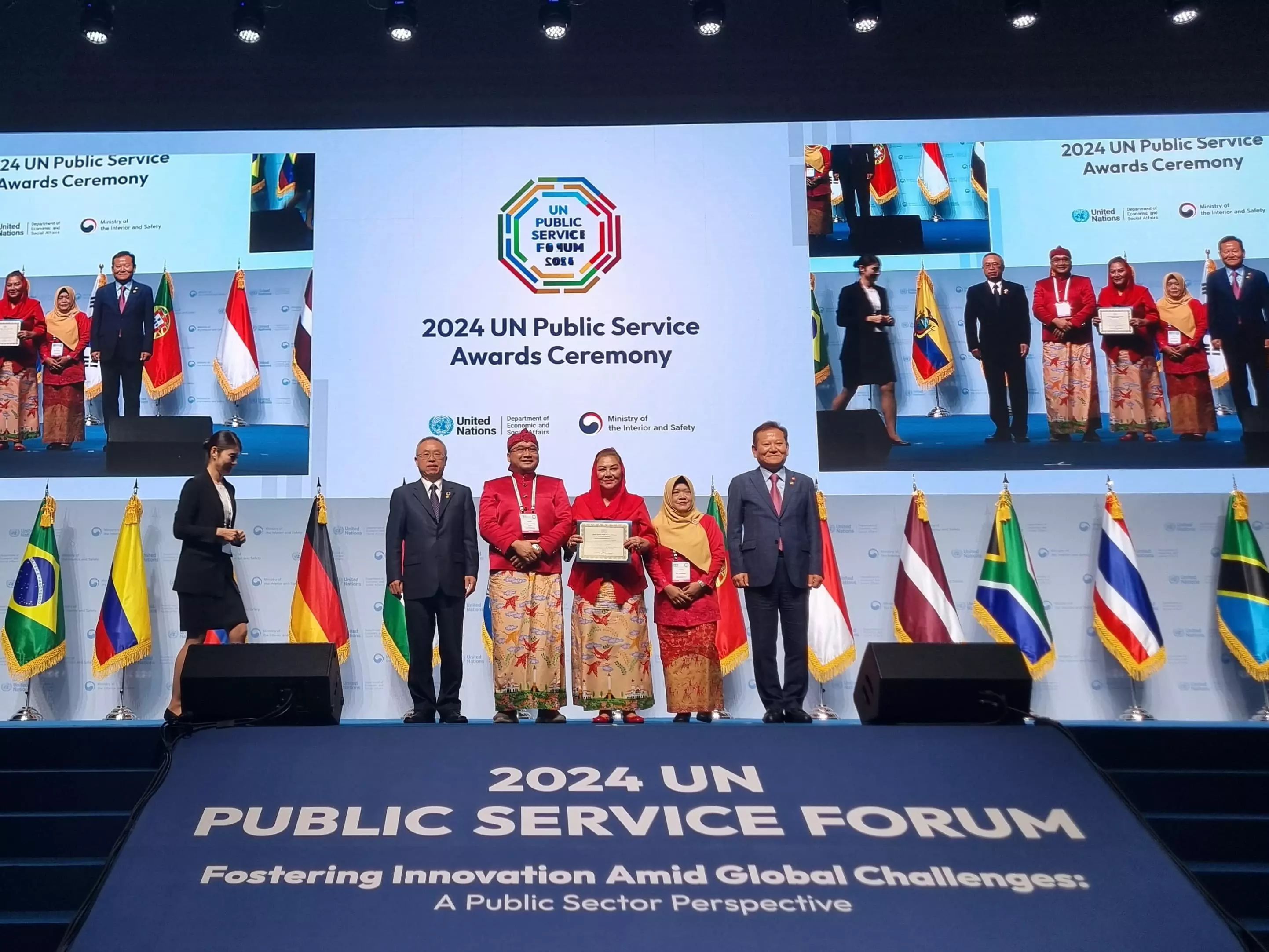 Indonesia Raih Penghargaan United Nations Public Service Awards