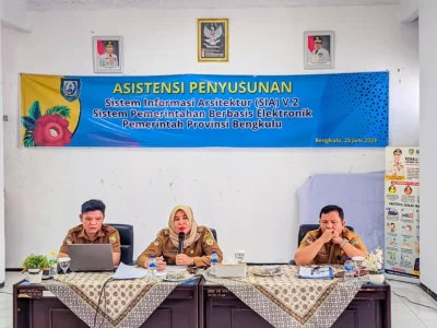 Asistensi Penyusunan Arsitektur SIA Wujudkan Layanan SPBE Provinsi Bengkulu Terintegrasi