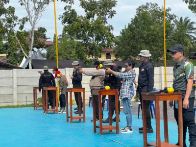 Polda Bengkulu Gelar Kejuaraan Tembak Peringati HUT Bhayangkara ke 78