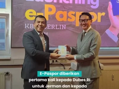 WNI di Jerman Kini dapat Mengajukan E-Paspor di KBRI Berlin