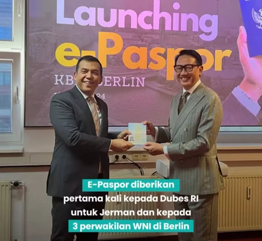 WNI di Jerman Kini dapat Mengajukan E-Paspor di KBRI Berlin