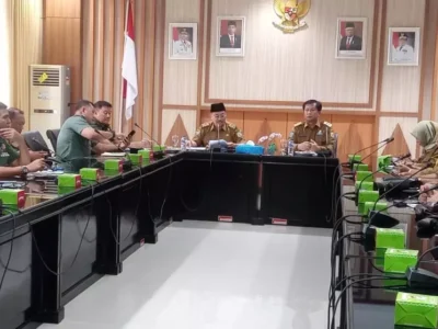 Pemprov Bengkulu Gelar Rapat Persiapan Kunjungan Pangdam II Sriwijaya