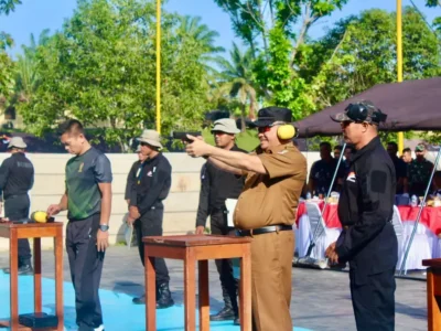 Pemprov Bengkulu Apresiasi Kejuaraan Tembak yang Digelar Polda Bengkulu