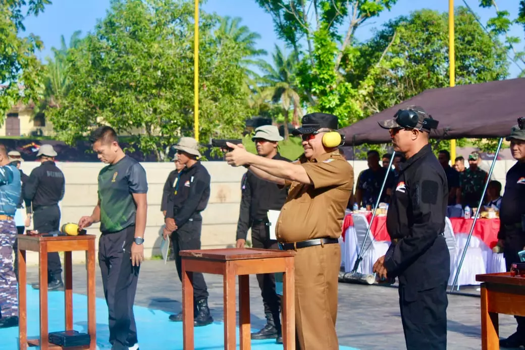 Pemprov Bengkulu Apresiasi Kejuaraan Tembak yang Digelar Polda Bengkulu