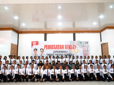 Puluhan Siswa SMA di Bengkulu Ikuti Diklat Calon Paskibraka