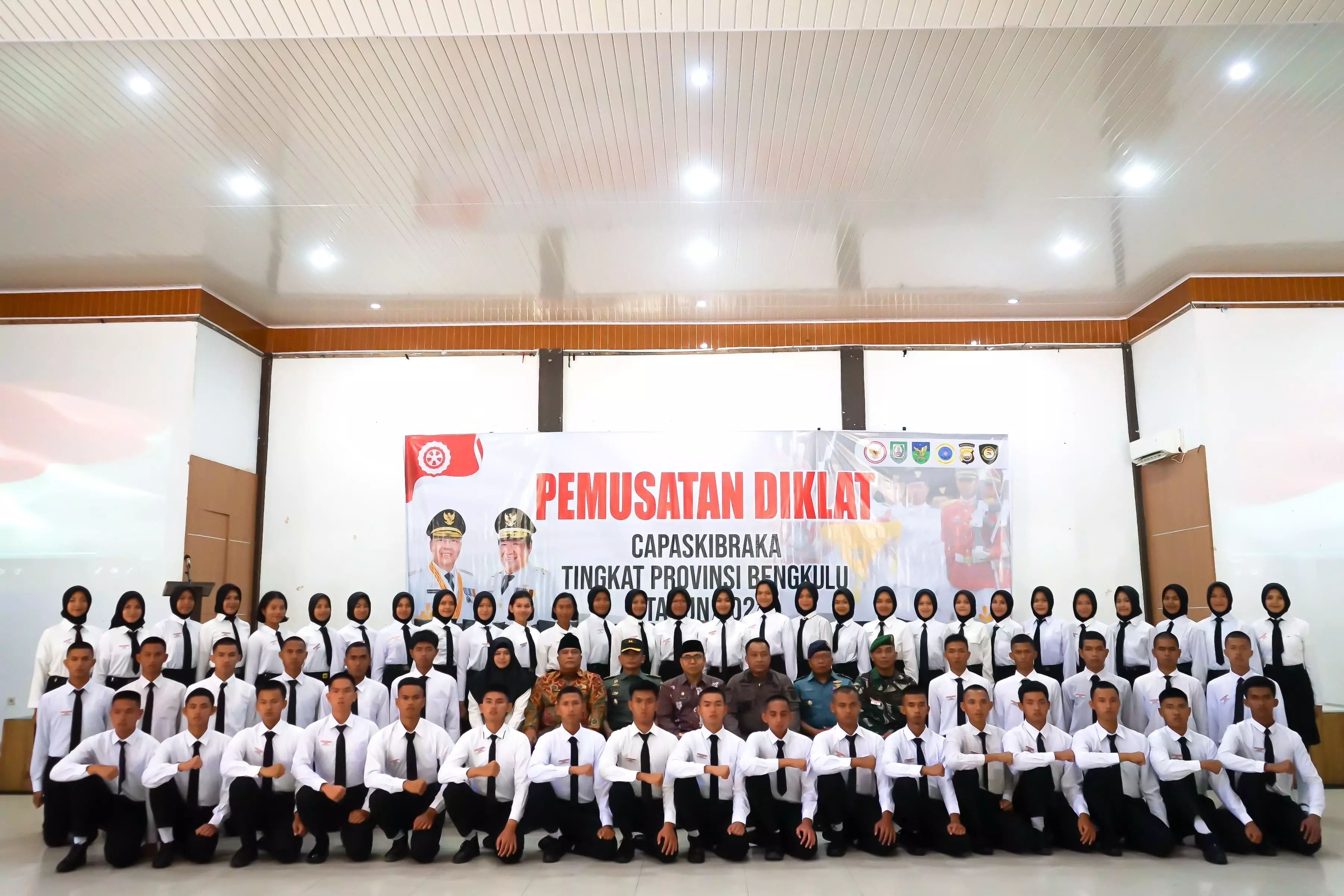 Puluhan Siswa SMA di Bengkulu Ikuti Diklat Calon Paskibraka