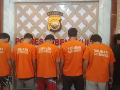 Enam Tersangka Narkoba Jenis Sabu-sabu Hingga Tembakau Gorila Diringkus Polresta Bengkulu