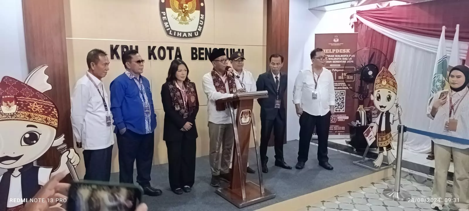 Mantan Wagub Bengkulu dan Anak Mantan Gubernur Bengkulu Daftar Pilwakot