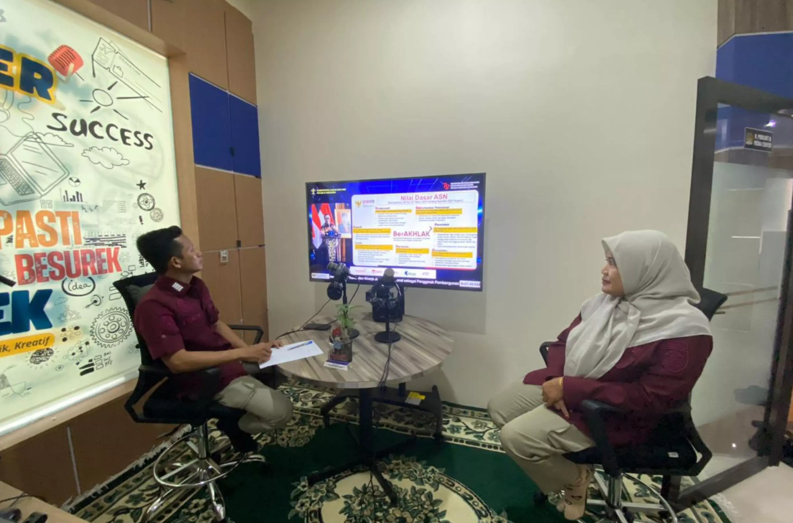 Pegawai Kantor Imigrasi Kelas I TPI Bengkulu Ikuti Webinar Series 2 BPSDM Hukum dan HAM