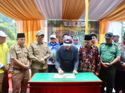 Wisata Alam Bukit Jupi di Kepahiang Diresmikan