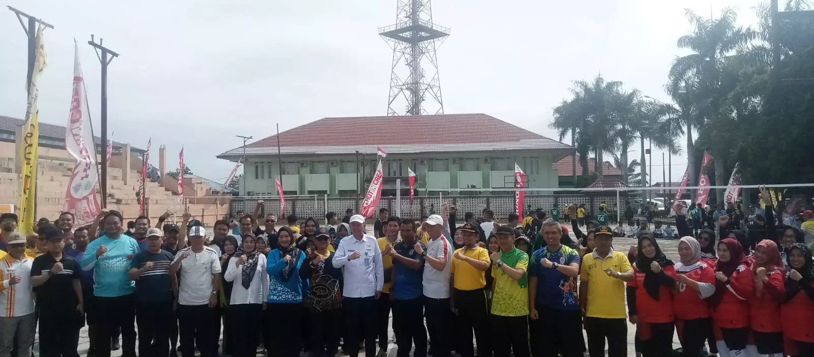 Jelang Hari Kemerdekaan, Pemprov Gelar Turnamen Antar OPD dan Instansi Vertikal di Bengkulu