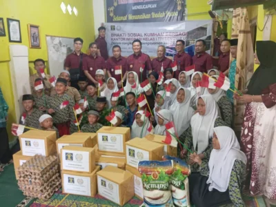 Kantor Imigrasi Kelas I TPI Bengkulu Gelar Bakti Sosial “Kumham Berbagi” dalam Rangka Hari Pengayoman ke-79