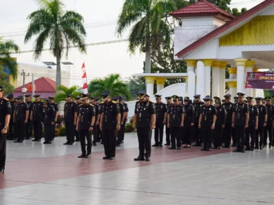 Kantor Imigrasi Kelas I TPI Bengkulu Ikuti Tabur Bunga Hari Pengayoman ke 79