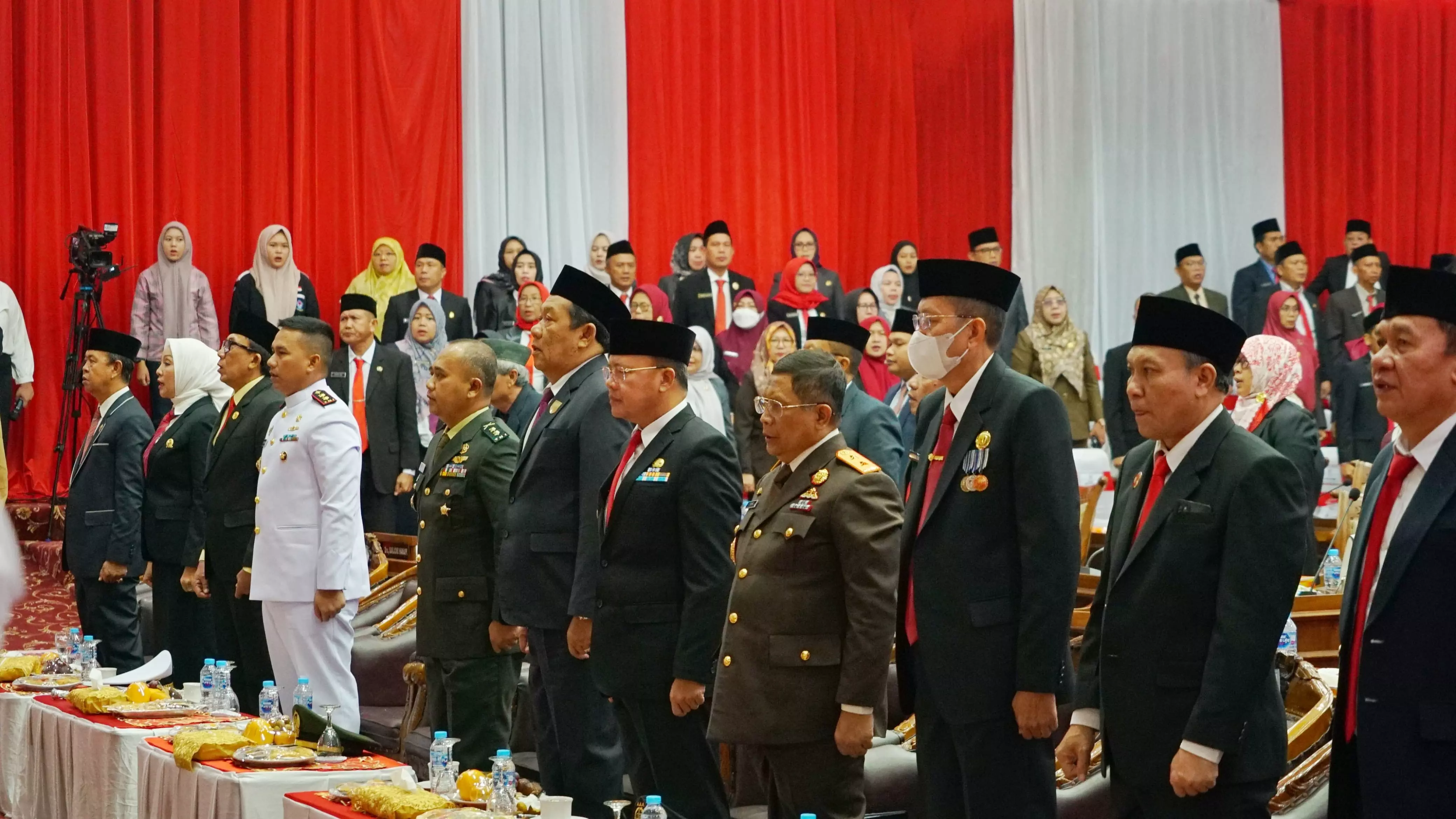 Paripurna DPRD Provinsi Bengklulu Mendengar Pidato Kenegaraan Presiden dalam Rangka HUT Ke-79 RI