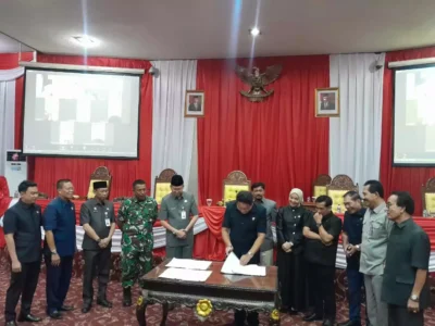 DPRD Provinsi Bengkulu Tanda Tangani Nota Kesepakatan KUA dan PPAS