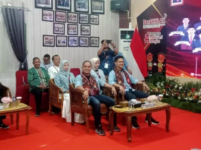 Ariyono dan Harialyyanto Pasangan Jalur Perseorangan Daftar Hari Pertama Pilwakot Bengkulu