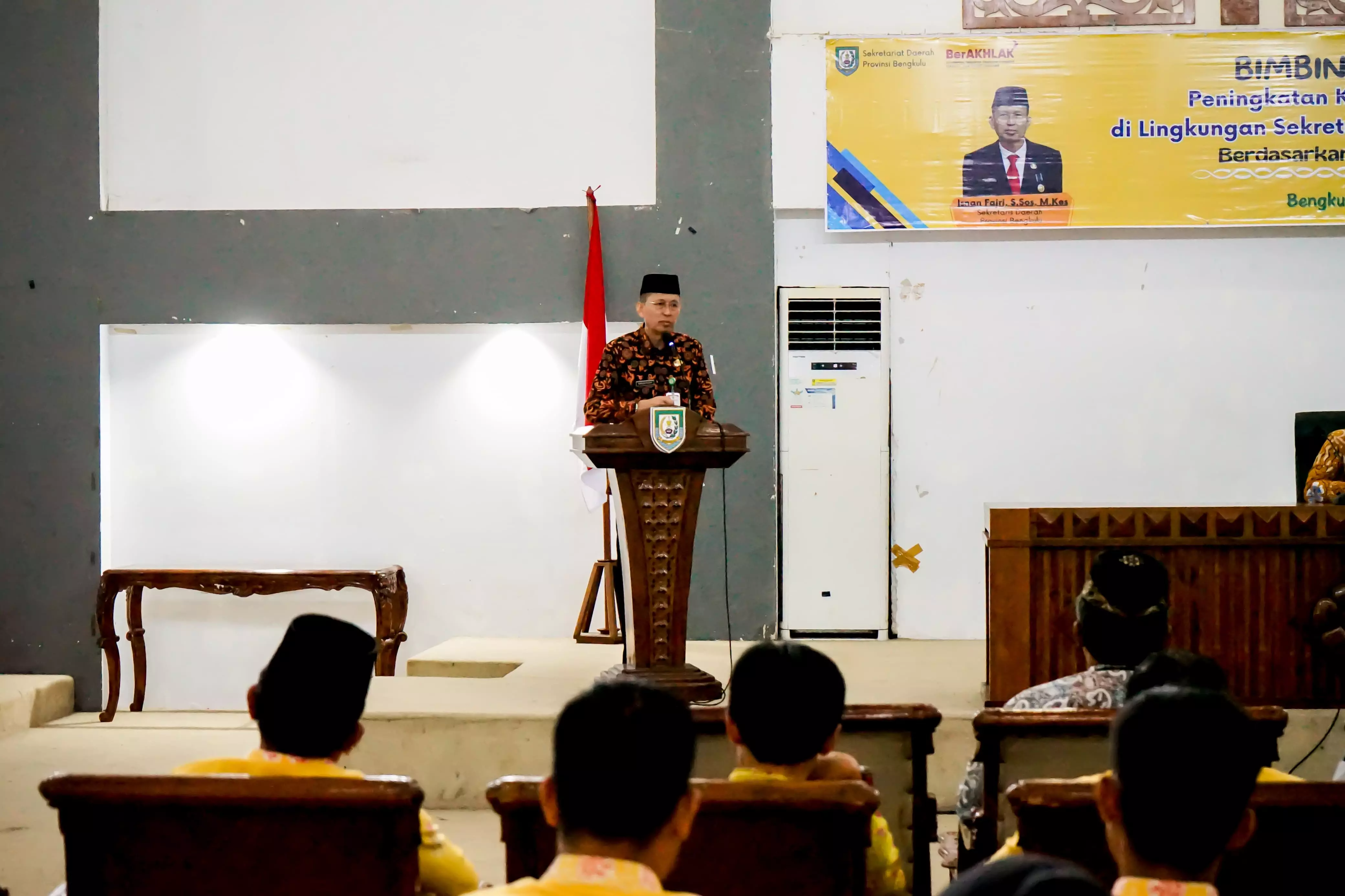 Bimtek Keprotokolan Pemda Provinsi Bengkulu