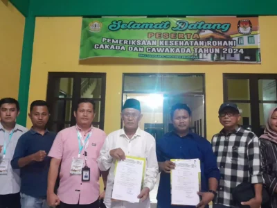 Paslon Bupati Mukomuko Tes Kejiwaan Hingga Malam