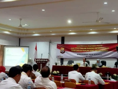 Penyidik Pegawai Negeri Sipil Kantor Imigrasi Kelas I TPI Bengkulu Ikuti Rapat Koordinasi Sinergitas Penyidik Polri dan PPNS