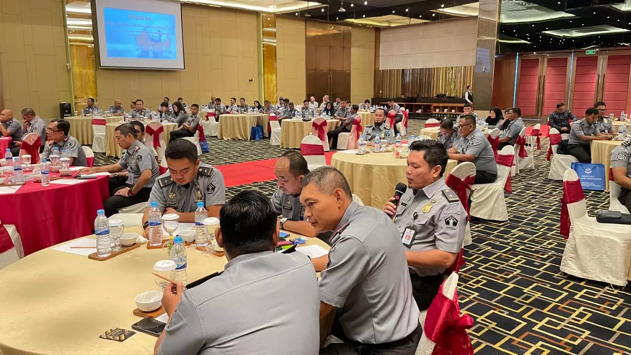 Kantor Imigrasi Kelas I TPI Bengkulu Menghadiri Rapat Koordinasi dan Evaluasi Implementasi PKS di Medan