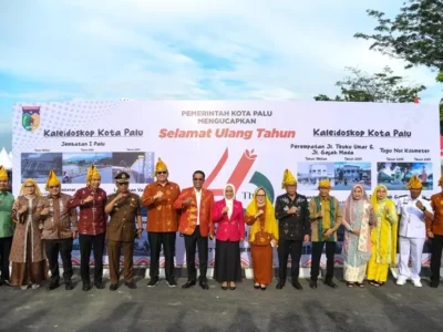 Hadiri HUT ke-46 Kota Palu, Menkumham Dorong Kesadaran Hukum di Masyarakat