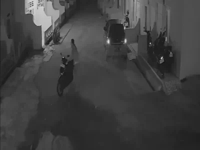 Motor Pelajar Diembat Maling di Kosan, Aksinya Terekam CCTV