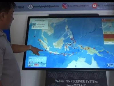 BMKG Catat 780 Kali Gempa Terjadi di Bengkulu Tahun 2024