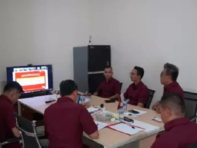 Pegawai Kantor Imigrasi Kelas I TPI Bengkulu Ikuti Webinar Series III Bersama BPSDM Hukum dan HAM