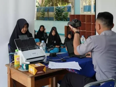 Layanan Inovasi “Tapak Paderi” Kantor Imigrasi Bengkulu Digelar di SMP IT Alhasanah