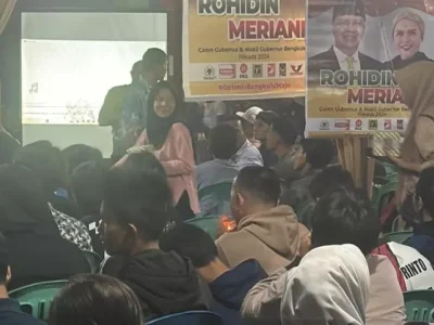 Ribuan Pemuda Seluma Dukung Rohidin-Meriani