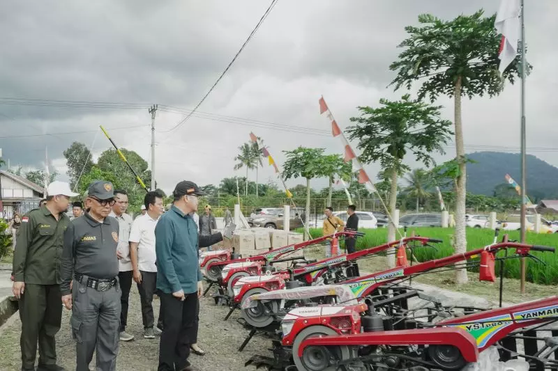 Distribusi Alsintan di Provinsi Bengkulu Capai 50 Persen