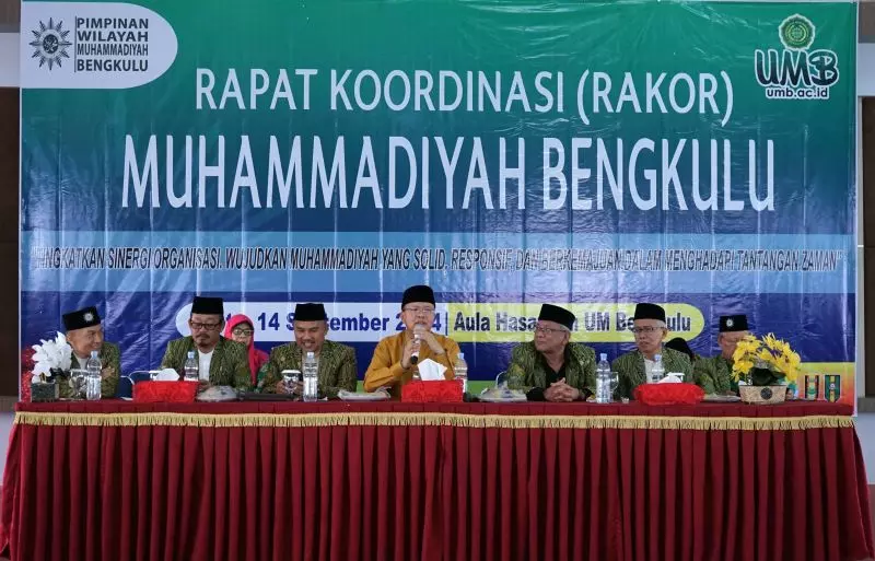 Dialog Kebangsaan bersama Gubernur Bengkulu, Rohidin Mersyah, dengan tema "Peran Muhammadiyah dalam Memajukan Ekonomi Umat dan Bangsa"