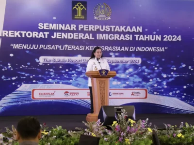 Kantor Imigrasi Kelas I TPI Bengkulu Ikuti Seminar Perpustakaan Direktorat Jenderal Imigrasi di Bali