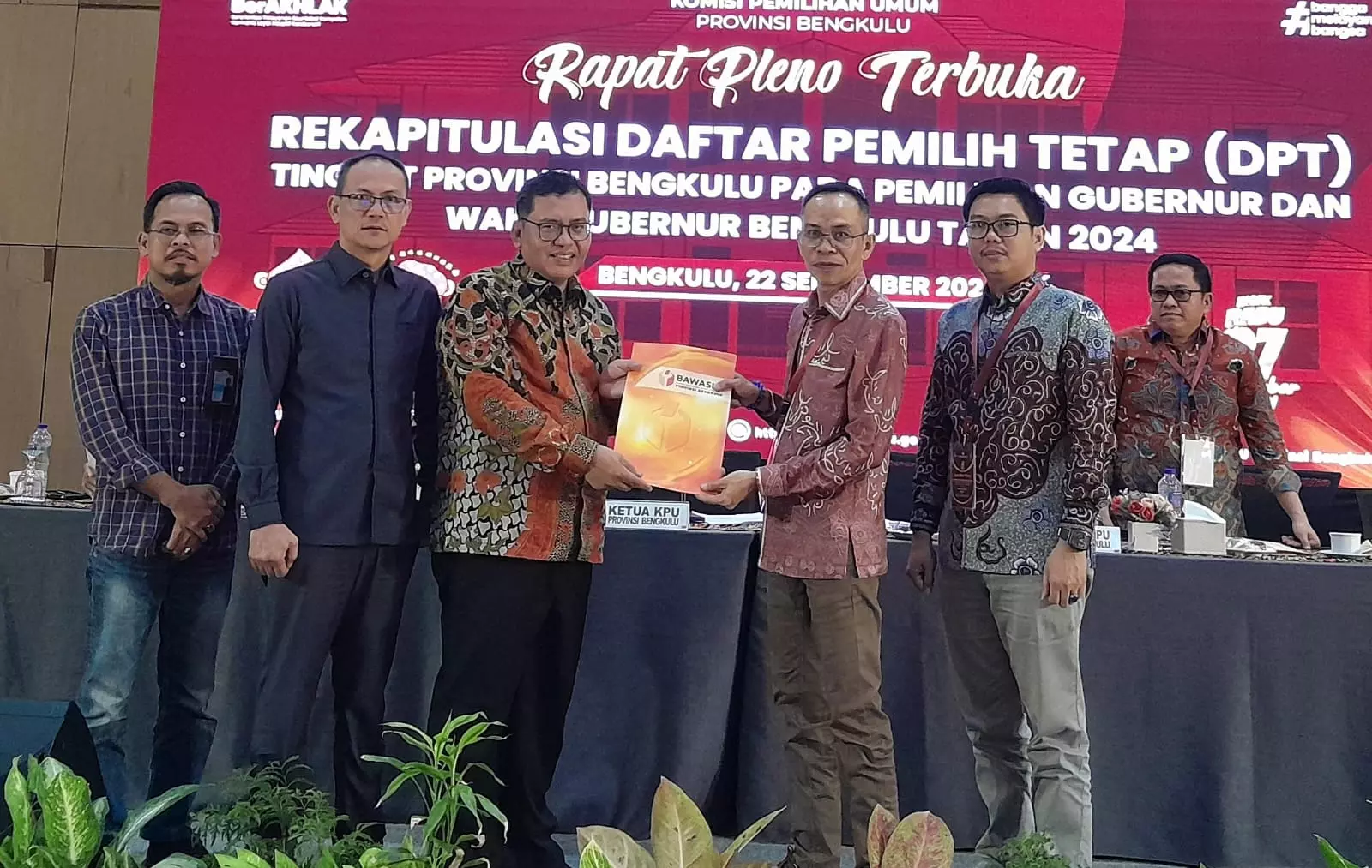 Daftar Pemilih Tetap di Provinsi Bengkulu Sebanyak 1.503.923, Terbanyak di Kota