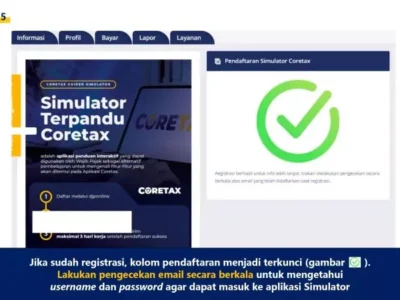 coretax pada situs pajak.go.id