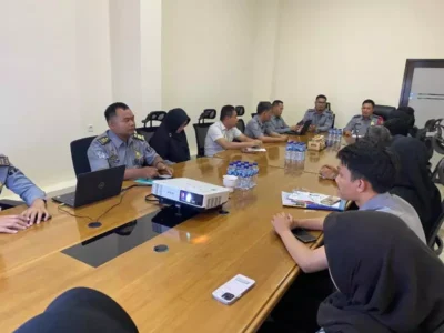 Tim Inspektorat Wilayah VI Audit PNBP di Kantor Imigrasi Kelas I TPI Bengkulu