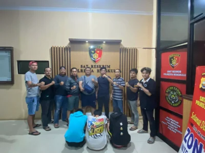 Meresahkan, 3 Orang Pelajar Anggota Geng Motor Diringkus Tim Resmob Macan Gading