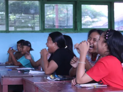 FRADALAU dan SETARA Lakukan Pendidikan Literasi Kesusasteraan untuk Jaga Bahasa Enggano