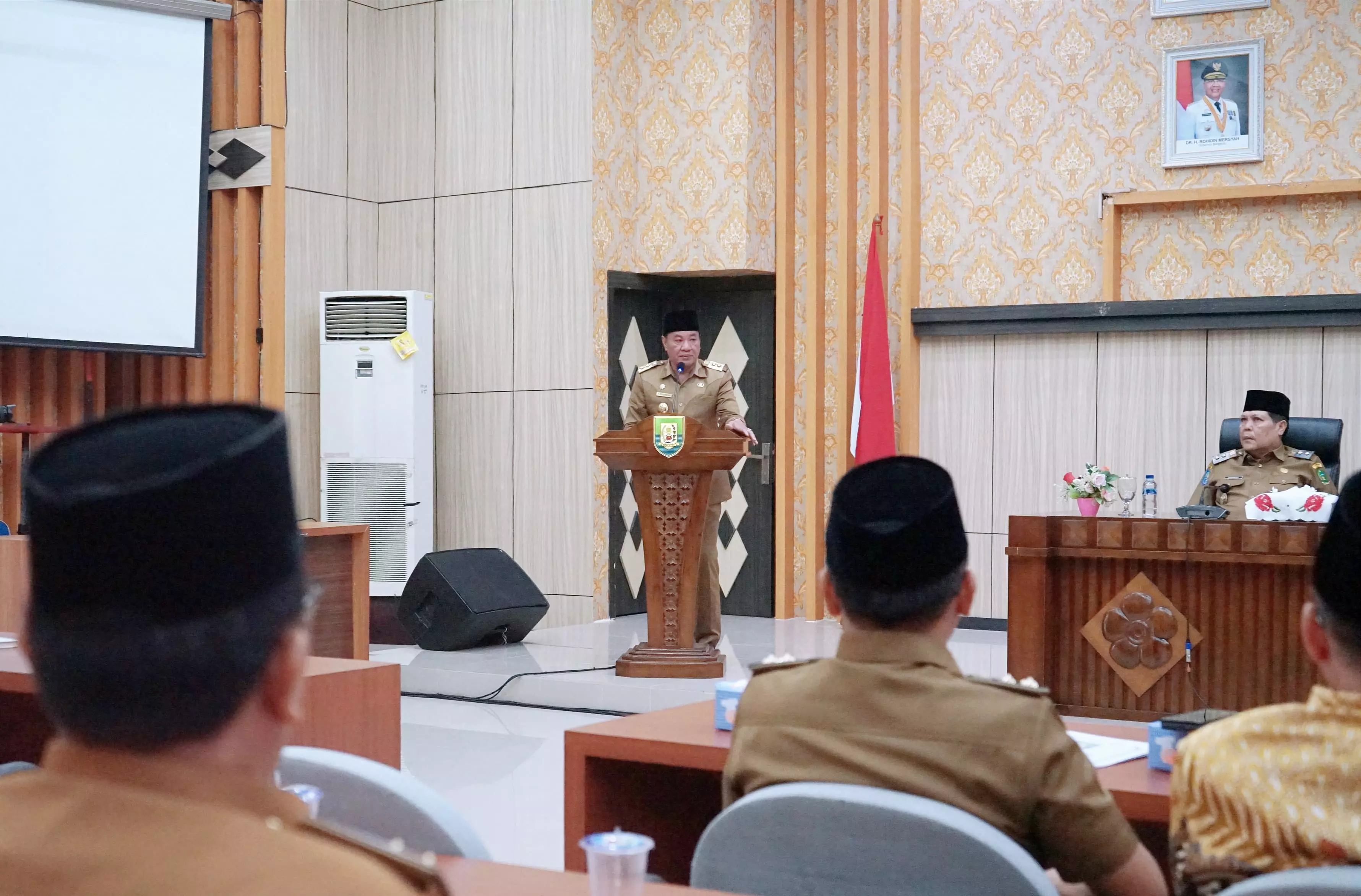 Rosjonsyah, Plt Gubernur Bengkulu