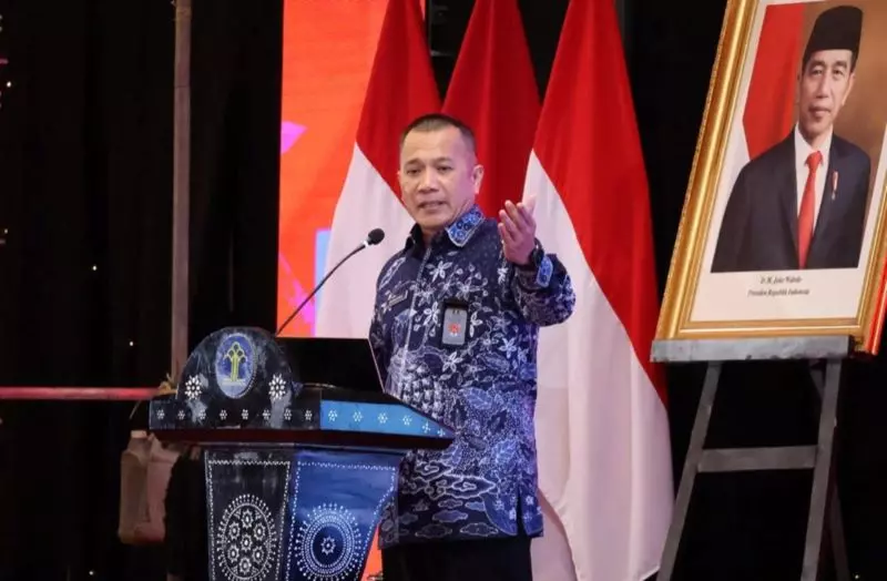 Sekretaris Jenderal Kementerian Hukum dan HAM (Sekjen Kemenkumham), Nico Afinta