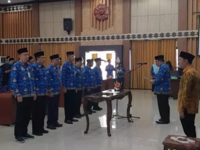 Sekda Provinsi Dikukuhkan Jadi Ketua KORPRI Bengkulu