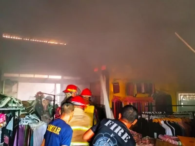 Toko Hijab di Kota Bengkulu Terbakar, Diduga Akibat Korsleting Listrik