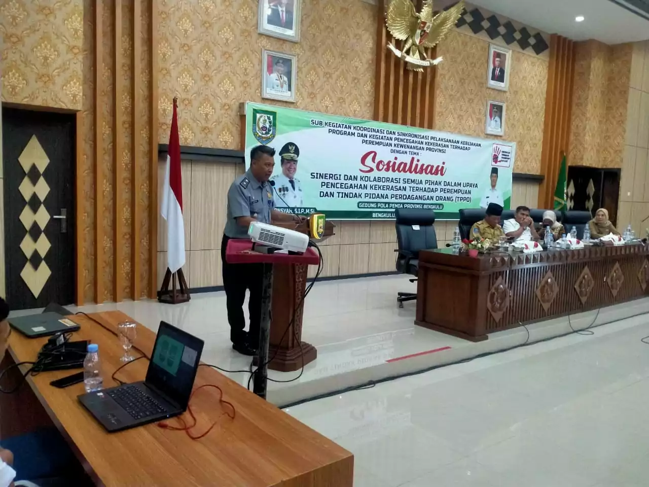 Kantor Imigrasi Kelas I TPI Bengkulu Ikuti Sosialisasi Pencegahan Kekerasan Terhadap Perempuan dan TPPO