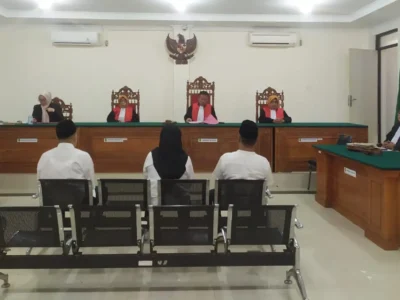 Tiga Terdakwa Kasus Korupsi Dana Bos di MAN 2 Kepahiang Dituntut Penjara 1 Tahun 2 Bulan