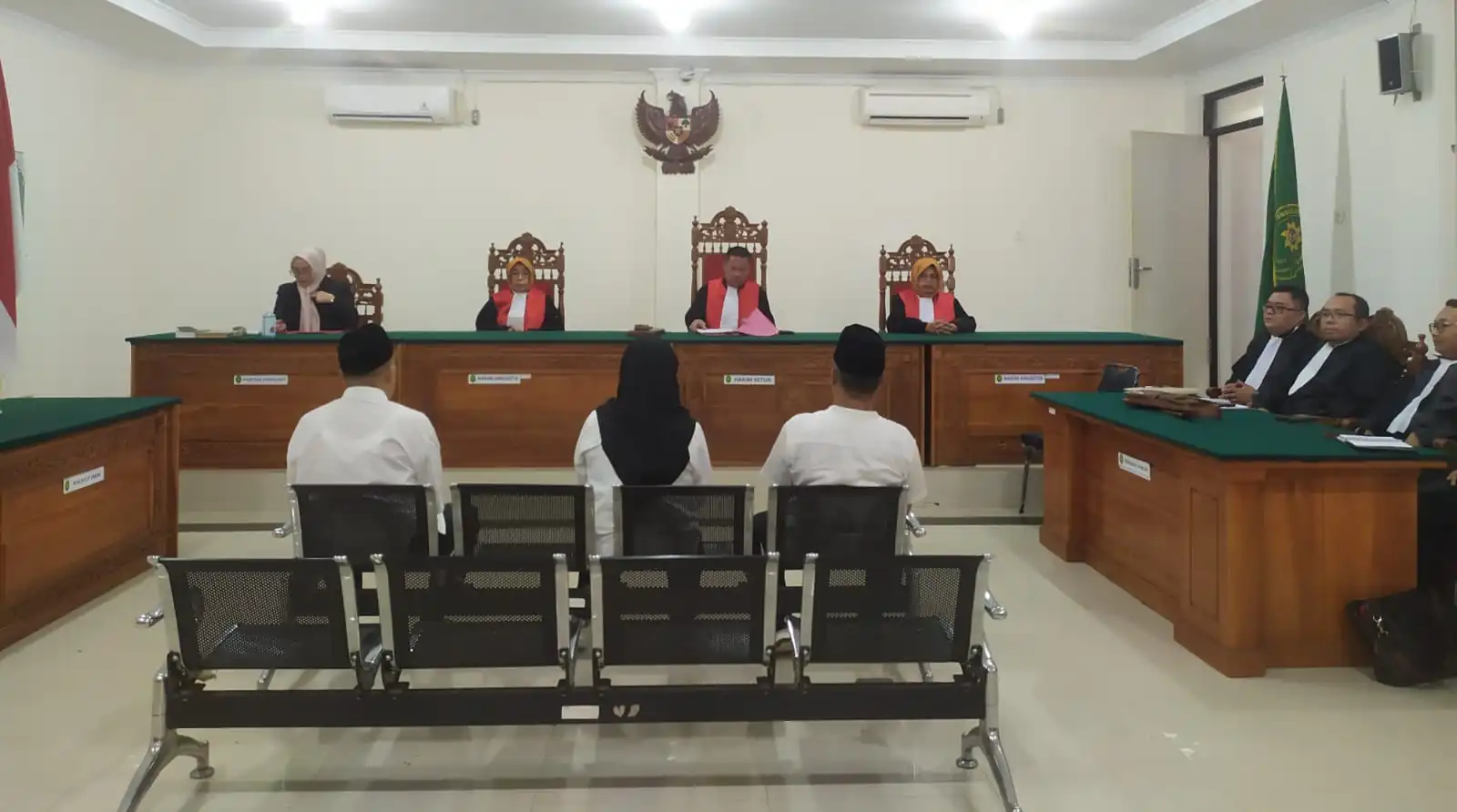 Tiga Terdakwa Kasus Korupsi Dana Bos di MAN 2 Kepahiang Dituntut Penjara 1 Tahun 2 Bulan