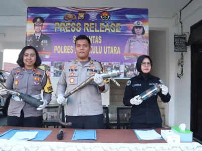 Ratusan Kendaraan dan Knalpot Racing Diamankan Polres Bengkulu Utara Selama Operasi Zebra Nala