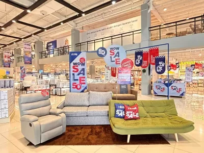 INFORMA Hadirkan Diskon Terbesar Hingga 50 Persen untuk Semua Sofa dan Lemari Baju di WOW SALE