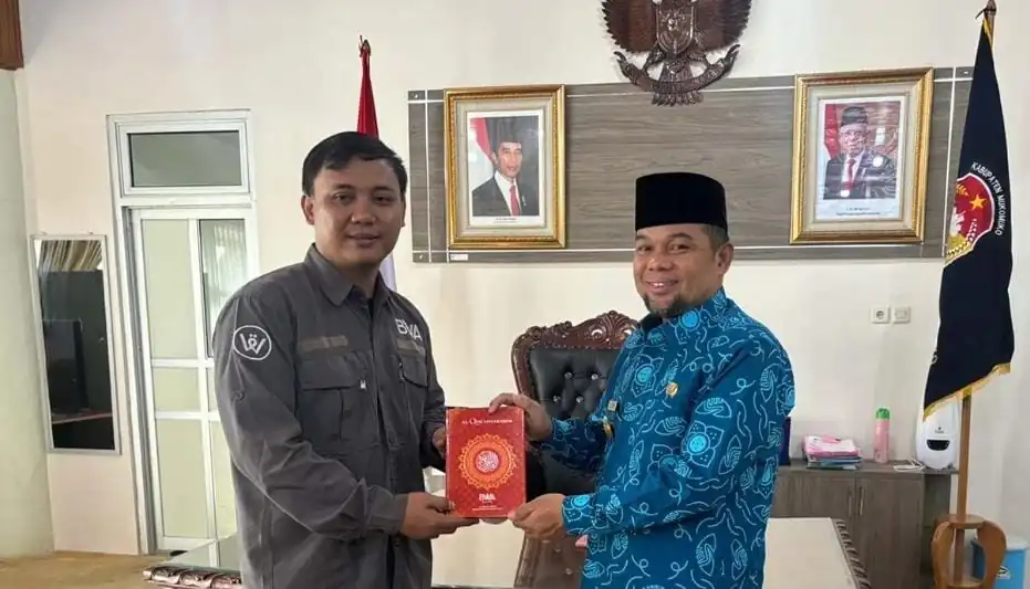 Pemkab Mukomuko Terima 5000 Al-Qur'an untuk Lembaga Pendidikan Agama Islam